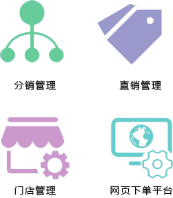 覆蓋直銷、分銷、門店以及網絡下單平臺等多渠道管理
